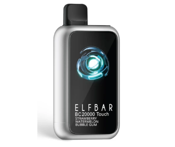 Одноразка Pod Elf Bar BC20000 Touch 750mAh Strawberry Watermelon Bubble Gum 5% (Полуниця + Кавунова жуйка)