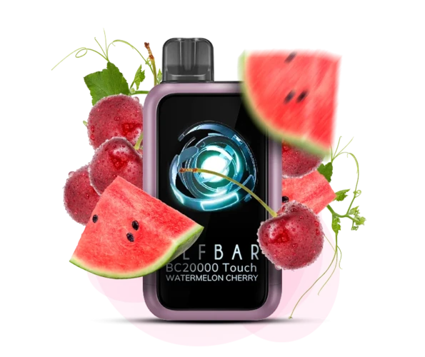 Одноразка Pod Elf Bar BC20000 Touch 750mAh Watermelon Cherry 5% (Кавун + вишня)