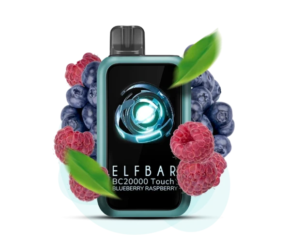 Одноразка Pod Elf Bar BC20000 Touch 750mAh Blueberry Raspberry 5% (Черника + малина)