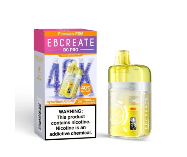 Одноразка Pod Elf Bar BC PRO 40000 Pineapple POM 5% (Ананас + Гранат) - Фото 2