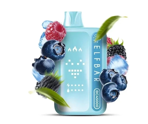 Одноразка Pod Elf Bar BC45000 25 мл Blue Razz Ice 5% (Голубая малина + Лед)