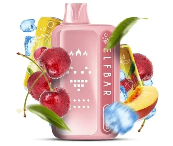 Одноразка Pod Elf Bar BC45000 25 мл Cherry Peach Soda 5% (Вишня + Персик + Содовая)