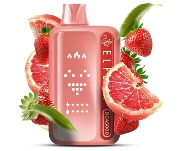 Одноразка Pod Elf Bar BC45000 25 мл Strawberry Grapefruit 5% (Клубника + Грейпфрут)