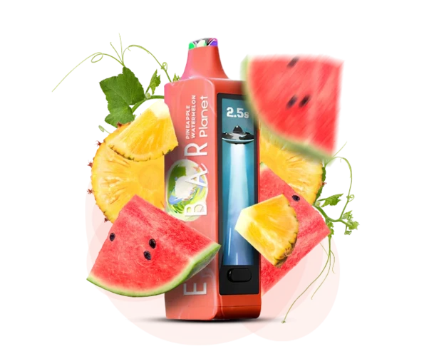 Одноразка Pod Elf Bar Planet 25000 800 mAh Pineapple Watermelon 5% (Ананас + Кавун)