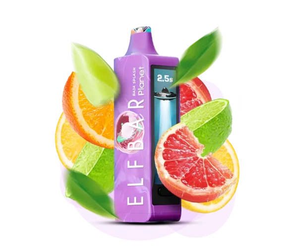 Одноразка Pod Elf Bar Planet 25000 800 mAh Baja Splash 5% (Тропічні фрукти)