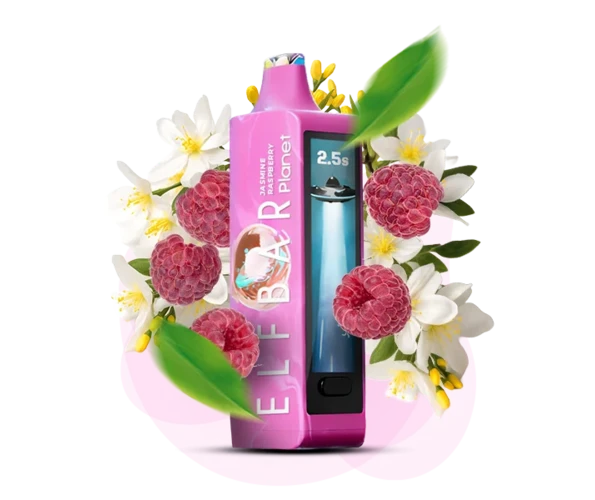 Одноразка Pod Elf Bar Planet 25000 800 mAh Jamsmine Raspberry 5% (Жасмин + Малина)