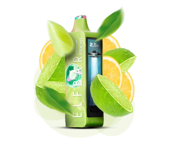 Одноразка Pod Elf Bar Planet 25000 800 mAh Lemon Lime 5% (Лимон + Лайм)
