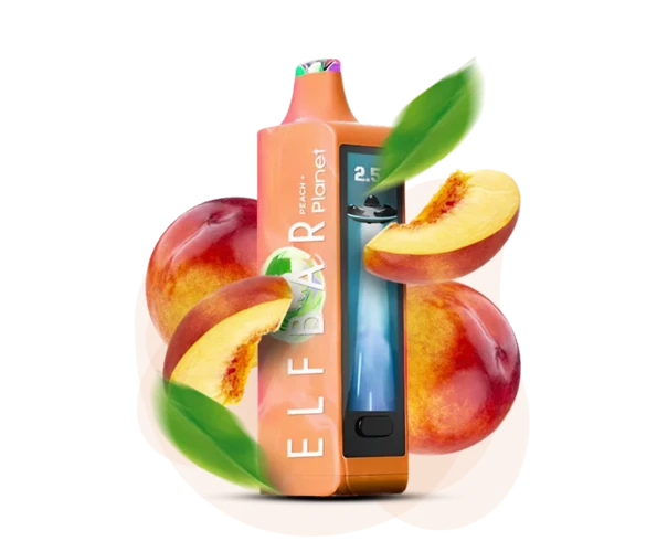Одноразка Pod Elf Bar Planet 25000 800 mAh Peach 5% (Персик)