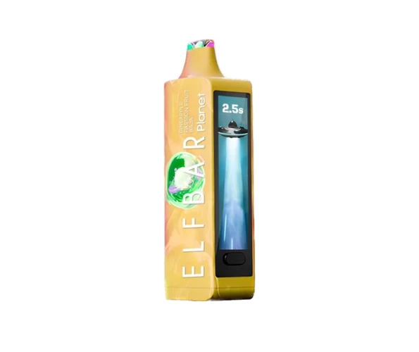 Одноразка Pod Elf Bar Planet 25000 800 mAh Pineapple Passion Fruit Baja 5% (Ананас + Маракуя + Цитрусові) - Фото 2