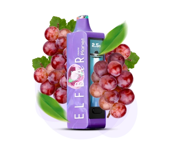 Одноразка Pod Elf Bar Planet 25000 800 mAh Grape 5% (Виноград)
