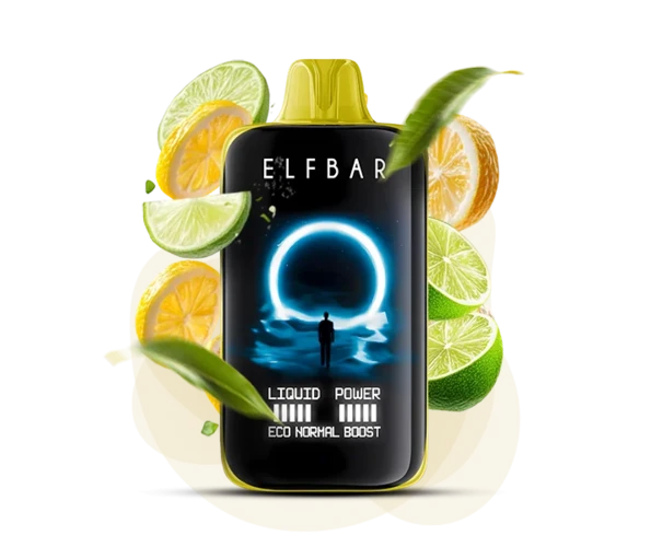 Одноразка Pod Elf Bar Moon Night 40000 850 mAh Lemon Lime 5% (Лайм + Лимон)