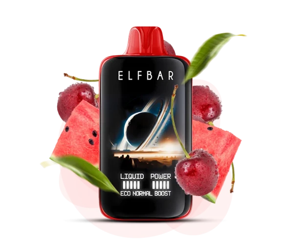 Одноразка Pod Elf Bar Moon Night 40000 850 mAh Cherry Watermelon 5% (Вишня + Арбуз)