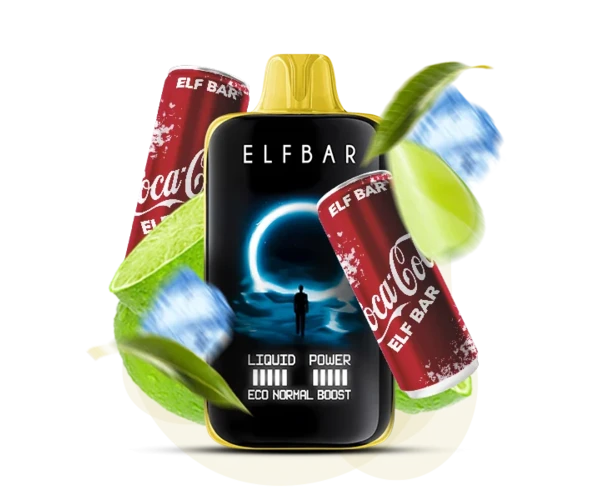 Одноразка Pod Elf Bar Moon Night 40000 850 mAh Lime Cola 5% (Лайм + Кола)