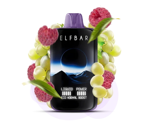 Одноразка Pod Elf Bar Moon Night 40000 850 mAh Grape Raspberry 5% (Виноград + Малина)