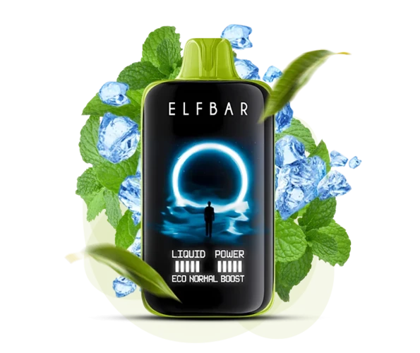 Одноразка Pod Elf Bar Moon Night 40000 850 mAh Miami Mint 5% (Мята)