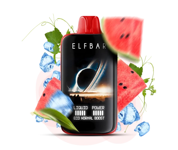 Одноразка Pod Elf Bar Moon Night 40000 850 mAh Watermelon Ice 5% (Арбуз)