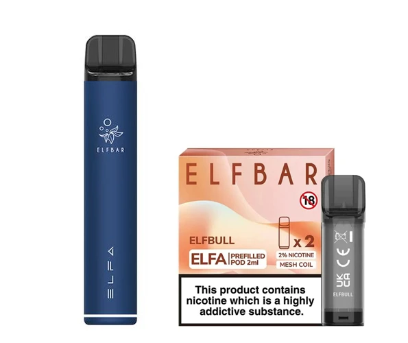 Elf Bar Elfa Pod Prefilled Starter Kit 850mAh Elfbull Navy