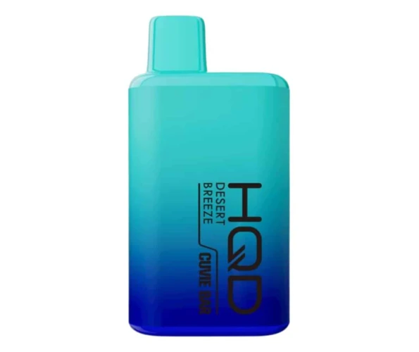 Одноразовый Pod HQD Cuvie Bar 7000 Desert Breeze 5% (Смородина з м'ятою та алоє)