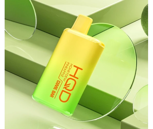Одноразовий Pod HQD Cuvie Bar 7000 Honeydew Pineapple 5% (Солодкий ананас)