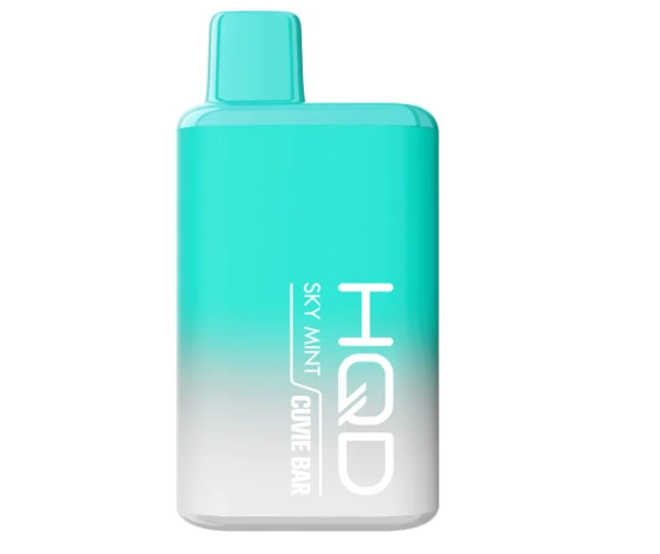 Одноразовий Pod HQD Cuvie Bar 7000 Sky Mint 5% (Блакитна м'ята)