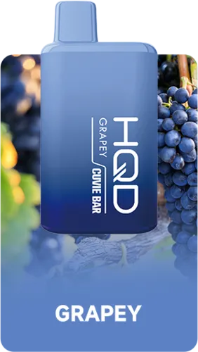 Одноразовый Pod HQD Cuvie Bar 7000 Grapey 5% (Виноград) - Фото 3