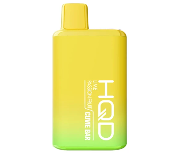 Одноразовый Pod HQD Cuvie Bar 7000 Lime Passion Fruit 5% (Лайм с маракуей)
