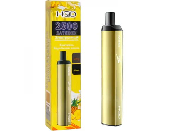 Одноразовый Pod HQD MAXX 2500 Caribbean Slush 0% (Коктейль Карибский дождь) - Фото 2