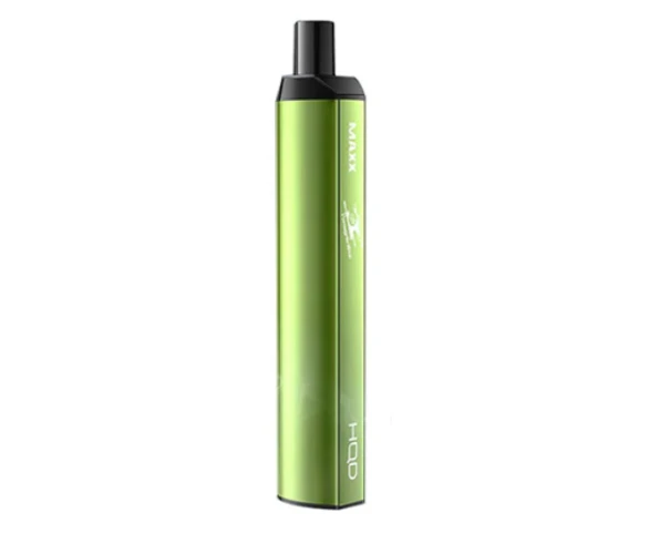 Безникотиновый одноразовый Pod HQD MAXX 2500 Green Apple Kiwi Ice 0% (Зеленое яблоко и ледяной киви)