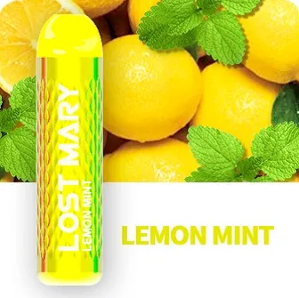 Одноразка Pod Lost Mary 3000 1250 mAh Standard Edition Lemon Mint 5% (Лимонна м'ята) - Фото 4
