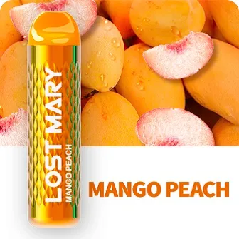 Одноразка Pod Lost Mary 3000 1250 mAh Standard Edition Mango Peach 5% (Манго з персиком) - Фото 4