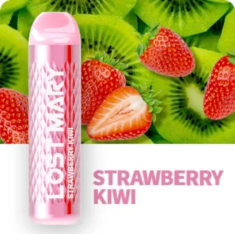 Одноразка Pod Lost Mary 3000 1250 mAh Standard Edition Strawberry Kiwi 5% (Полуниця з ківі) - Фото 4