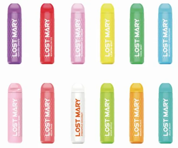 Одноразка Pod Lost Mary 3000 1250 mAh Standard Edition Blueberry Cheesecake 5% (Чорничний чизкейк) - Фото 2