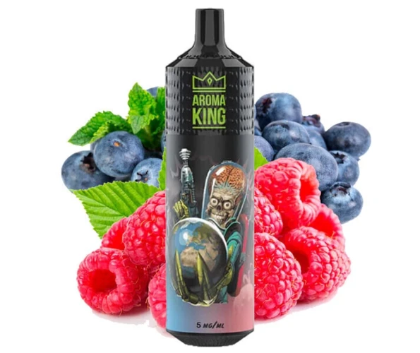 Одноразовый POD Aroma King Mars 9000 600 mAh Blueberry Raspberry 5% (Черника + Малина)