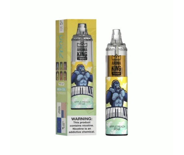 Одноразовий POD Aroma King Tornado 7000 650 mAh Aplle Peach Pear 5% (Яблуко з персиком та грушею)