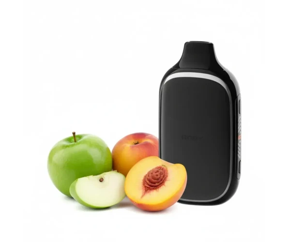 Одноразовий Pod Flonq ROQY 40000 850 mAh Apple Peach 5% (Яблуко + Персик)