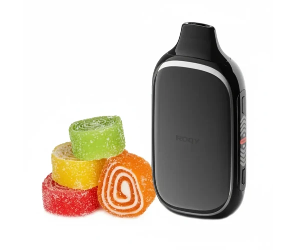 Одноразова Pod Flonq ROQY 40000 850 mAh Rainbow Candi 5% (Ягідні льодяники)