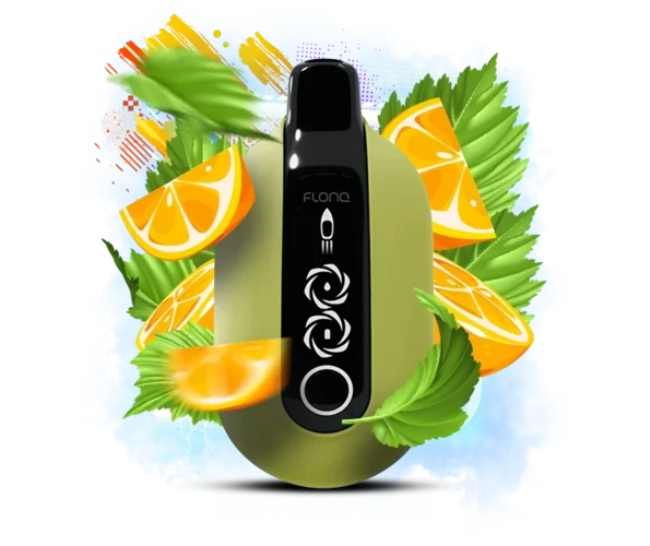Одноразка Pod Flonq Ultra 20000 650 mAh Lemon mint 5% (Лимон + М'ята) - Фото 2