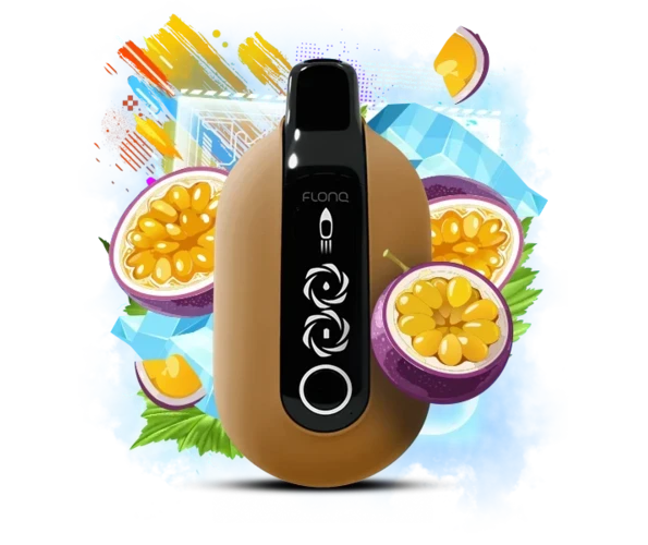 Одноразка Pod Flonq Ultra 20000 650 mAh Passion Fruit Ice 5% (Ледяная маракуя) - Фото 3
