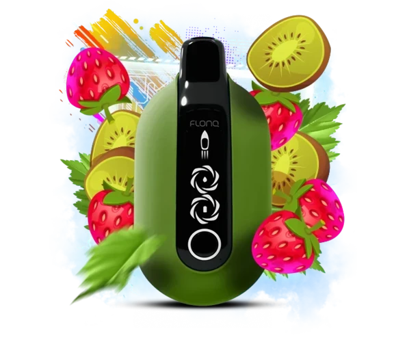 Одноразка Pod Flonq Ultra 20000 650 mAh Strawberry Kiwi 5% (Клубника + Киви) - Фото 2