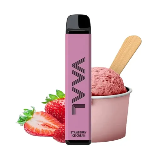Одноразовий Pod Joyetech Vaal 1800M Strawberry Ice Cream 5% (Полуничне морозиво) - Фото 2