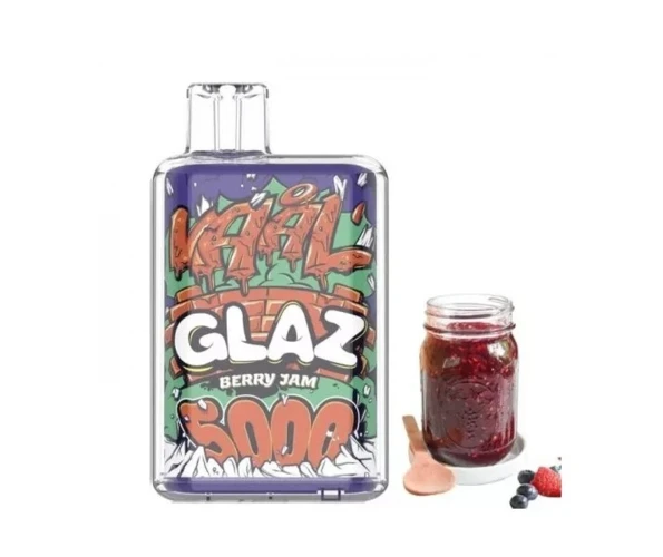 Безникотиновый одноразовый Pod Joyetech VAAL Glaz 5000 Berry Jam 650 мАч 0% (Ягодный джем)