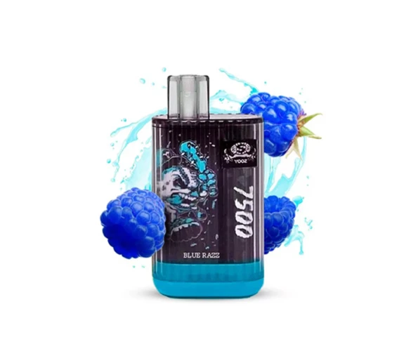 Одноразовый Pod YOOZ 7500 650 mAh Blue razz 5% (Малина)