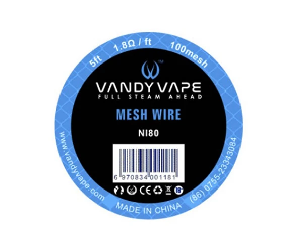 Сетка для намотки Vandy Vape Mesh RDA Ni80