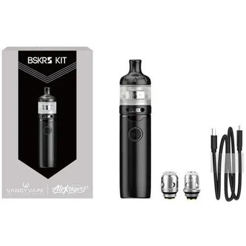 Vandy Vape BERSERKER S KIT Pearl Black - Фото 5
