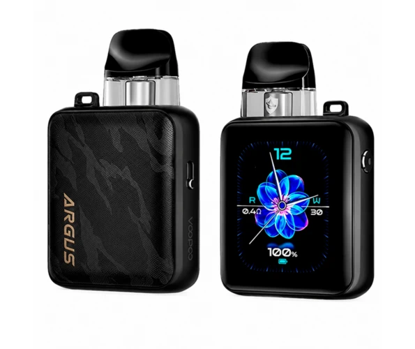 Voopoo Argus P3 1500 мАч Black Leather, подик