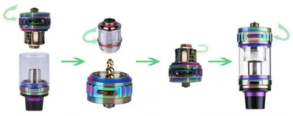 Атомайзер Uwell Valyrian Sub Ohm Tank - Фото 2