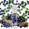 Сольова рідина Hype Organic Blueberry 60 мл (Чорниця)