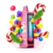 Одноразка Pod Elf Bar Planet 25000 800 mAh Tropical Rainbow Blast 5% (Екзотичні фрукти)