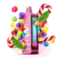 Одноразка Pod Elf Bar Planet 25000 800 mAh Tropical Rainbow Blast 5% (Екзотичні фрукти)