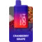 Одноразовий Pod HQD Cuvie Bar 7000 Cranberry Grape 5% (Журавлина з винорадом)
